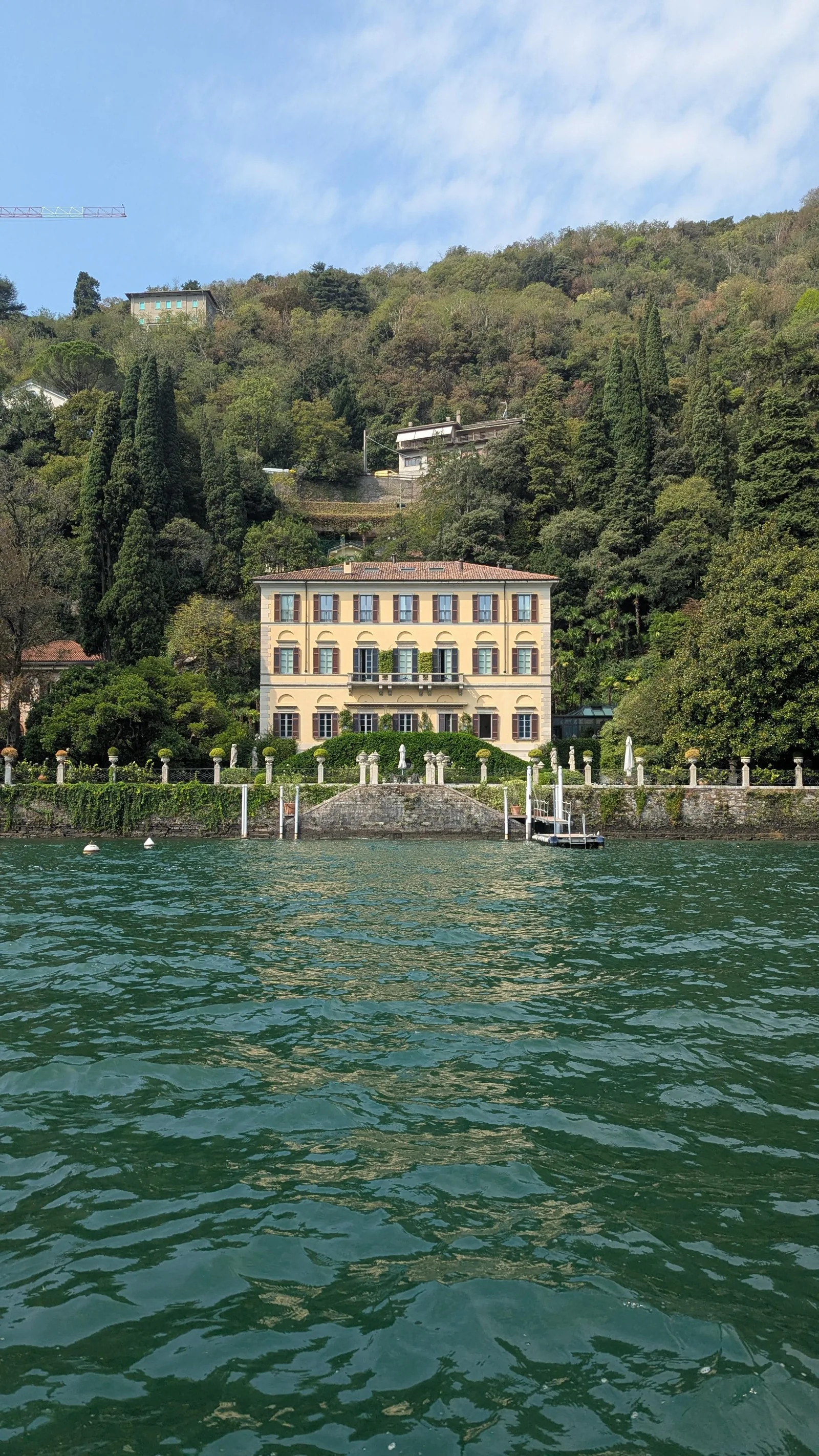 Villa Fontanelle v Moltrasio, nekogda Dzhanni Versache