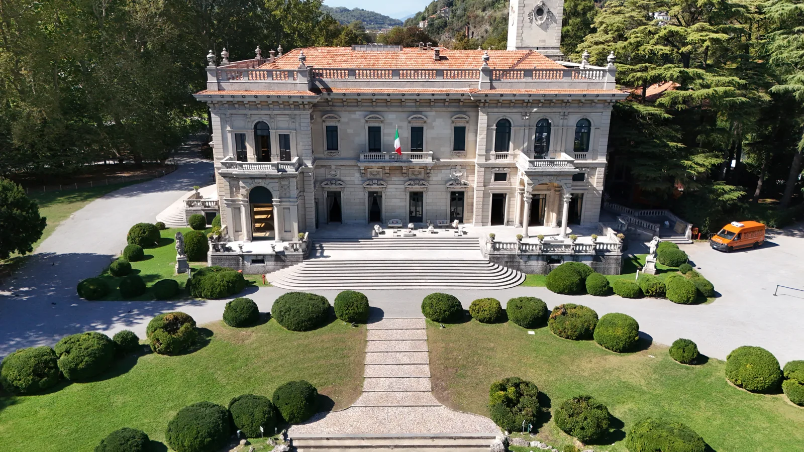 Villa Erba fi Cernobbio, villa al Visconti