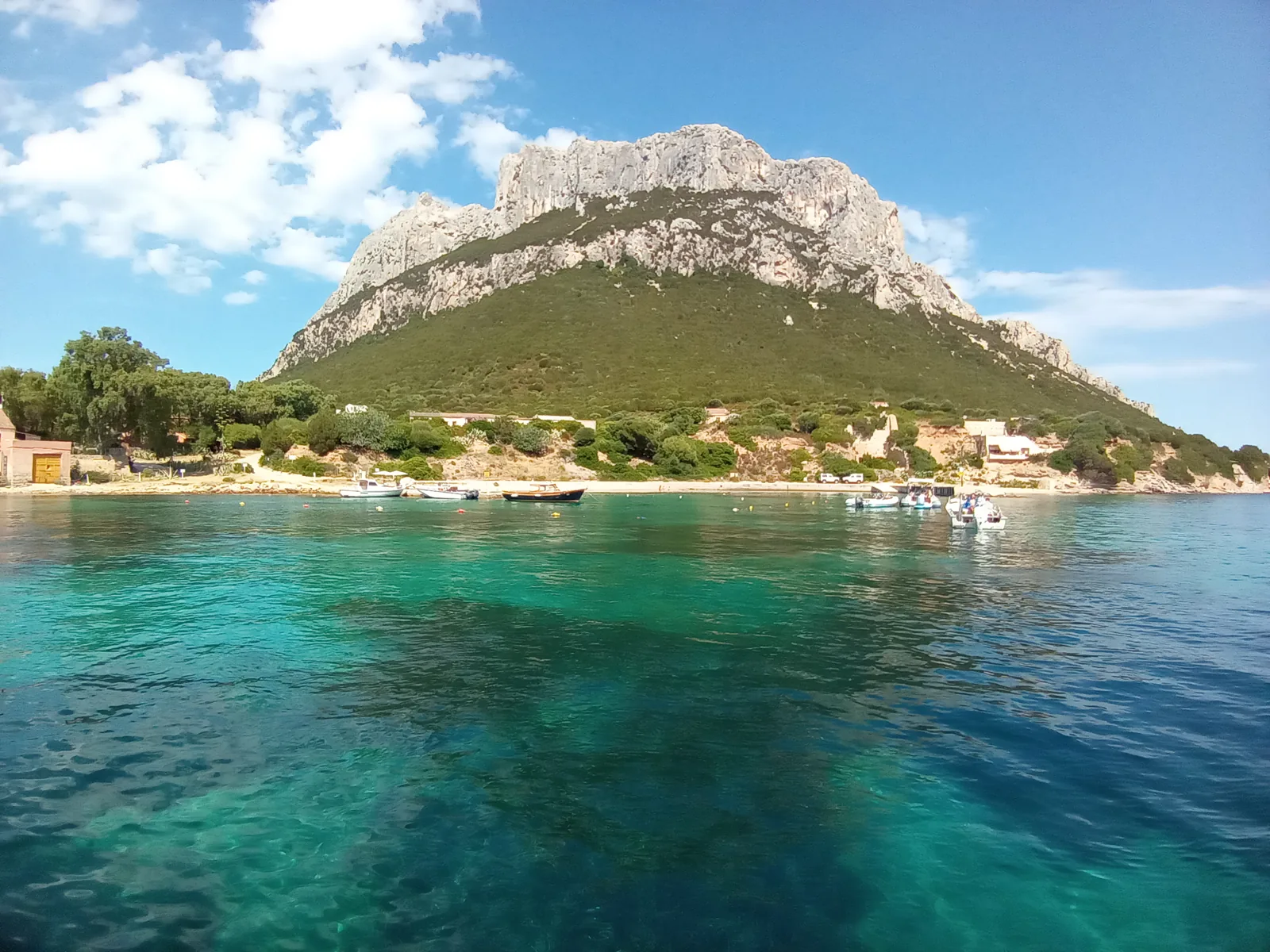 Tour Tavolara e Molara piccolo gruppo · prosecco e snack — tour in barca a Tavolara, Sardegna